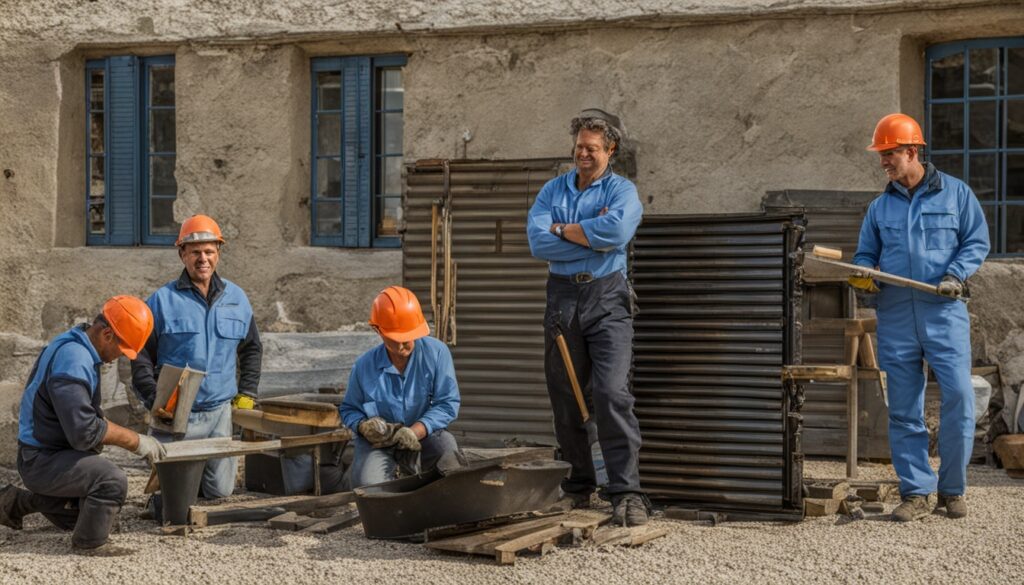 service de dépannage rideau métallique